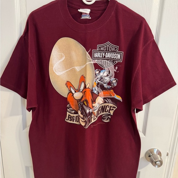 Harley-Davidson Other - Harley-Davidson Burgundy Graphic Tee